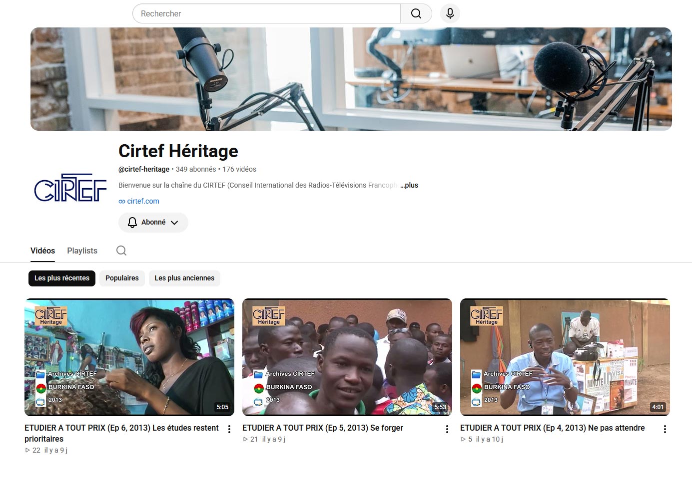 CIRTEF Héritage